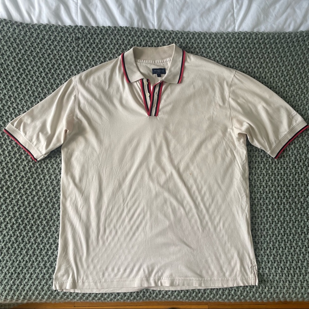 Vintage Burberry golf shirt